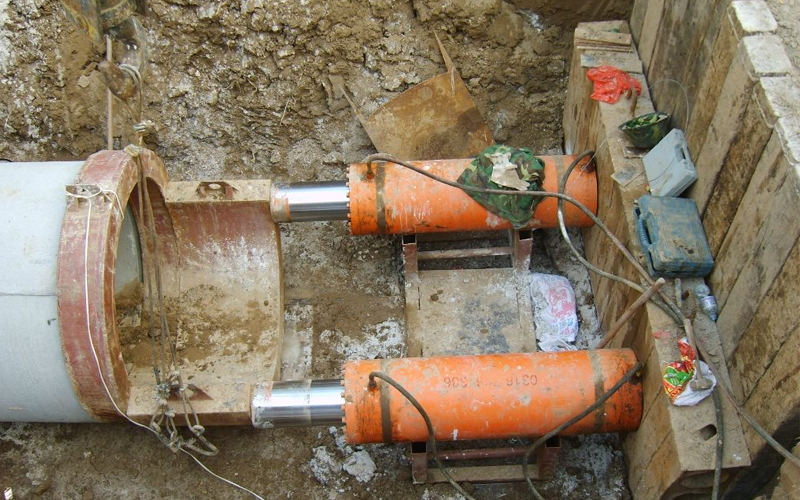 高密顶管工程的施工方式